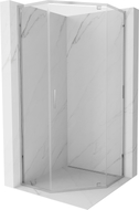 Mexen Exo-R петоъгълна душ кабина 80 x 80 см, прозрачна, хром - 812-080-080-01-00