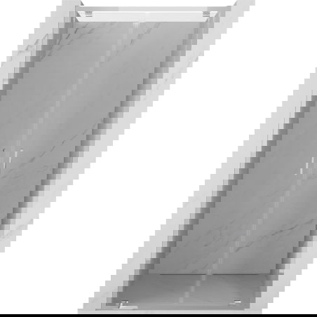 Mexen Exo двойни душ врати, 70 см, прозрачни, хром - 8182-070-000-01-00