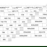 Mexen Exo врати за душ плъзгащи се 70 см, прозрачни, черни - 817-070-000-70-00
