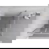 Mexen Exo душ кабина отваряема 70 x 70 cm, прозрачна, хром - 814-070-070-01-00