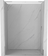 Mexen Exo-S плъзгащи се врати за душ 140 см, прозрачни, хром - 8151-140-000-01-00