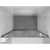Mexen Exo-S плъзгащи се душ врати 155 см, прозрачен, хром - 8151-155-000-01-00