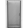 Mexen Exo-S плъзгащи душ врати 95 см, прозрачни, черни - 8151-095-000-70-00