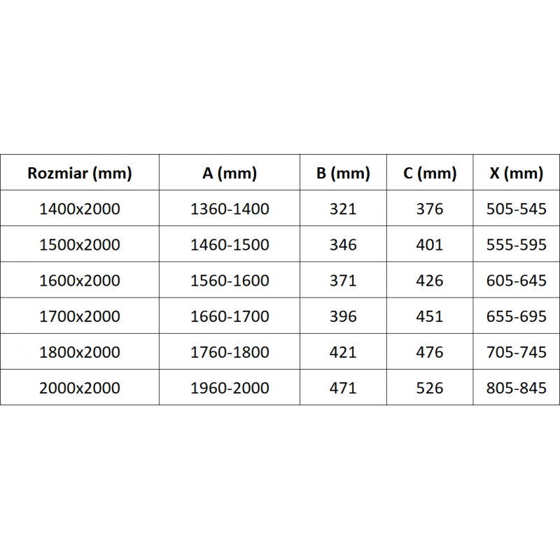 Mexen Velar Duo Плъзгащи се душ врати 180 cm, прозрачен, черен - 871-180-000-02-70