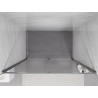 Mexen Exo-R плъзгащи се душ врати 145 см, прозрачни, хромирани - 819-145-000-01-00