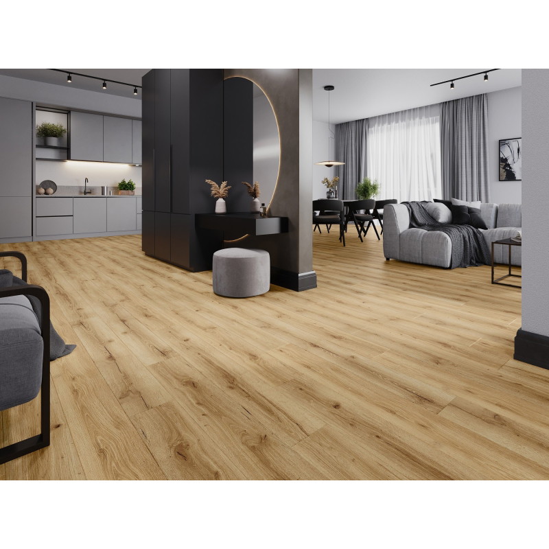Mexen Beaver Creek винилови панели 1227 x 187 mm LVT Dryback 2,5 mm, основа PVC, 4 V-фуга, дъб