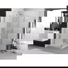 Mexen Exo сгъваема душ кабина 70 x 70 см, прозрачна, хром - 816-070-070-01-00