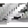 Mexen Exo сгъваема душ кабина 70 x 70 см, прозрачна, хром - 816-070-070-01-00