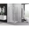 Mexen Exo душ кабина сгъваема 80 x 80 см, прозрачна, хром - 816-080-080-01-00