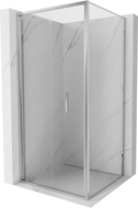Mexen Exo сгъваема душ кабина 90 x 90 см, прозрачна, хром - 816-090-090-01-00