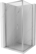 Mexen Exo-F сгъваема душ кабина 100 x 100 см, прозрачна, хром - 816-100-100-01-00