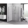 Mexen Exo сгъваема душ кабина 95 x 70 см, прозрачна, хром - 816-095-070-01-00