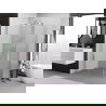 Mexen Exo сгъваема душ кабина 70 x 75 см, прозрачна, хром - 816-070-075-01-00