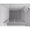 Mexen Exo сгъваема душ кабина 85 x 75 см, прозрачна, хромирана - 816-085-075-01-00