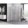 Mexen Exo сгъваема душ кабина 70 x 80 см, прозрачна, хром - 816-070-080-01-00