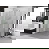 Mexen Exo сгъваема душ кабина 70 х 85 см, прозрачна, хром - 816-070-085-01-00