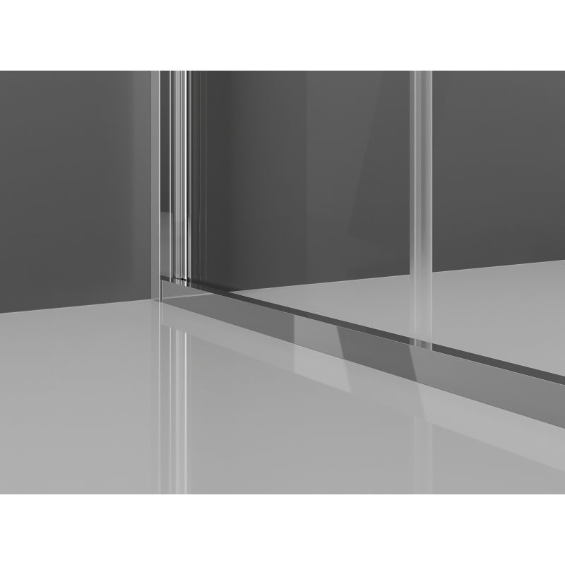 Mexen Exo сгъваема душ кабина 80 x 95 см, прозрачна, хром - 816-080-095-01-00