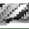 Mexen Exo сгъваема душ кабина 85 x 85 см, прозрачна, черна - 816-085-085-70-00