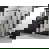 Mexen Exo сгъваема душ кабина 70 x 85 см, прозрачна, черна - 816-070-085-70-00