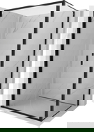 Mexen Exo сгъваема душ кабина 80 x 90 см, прозрачна, черна - 816-080-090-70-00