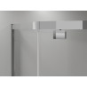 Mexen Exo-R петоъгълна душ кабина 80 x 80 см, прозрачна, хром - 812-080-080-01-00
