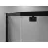 Mexen Exo петстенна душ кабина с врата 80 x 80 см, прозрачна, черна - 812-080-080-70-00
