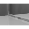 Mexen Exo душ кабина с отварящи се врати 80 x 70 см, прозрачна, хром - 814-080-070-01-00