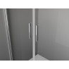Mexen Exo-B Duo кабина за душ с отварящи се врати 80 x 75 см, прозрачна,