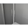 Mexen Exo отваряща се душ кабина 70 x 85 см, прозрачна, хром - 814-070-085-01-00