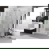 Mexen Exo душкабина отваряема 80 x 85 см, прозрачна, хром - 814-080-085-01-00