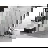 Mexen Exo душкабина отваряема 80 x 85 см, прозрачна, хром - 814-080-085-01-00