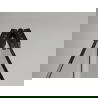 Mexen Exo сгъваеми душ врати 95 cm, прозрачни, черни - 816-095-000-70-00