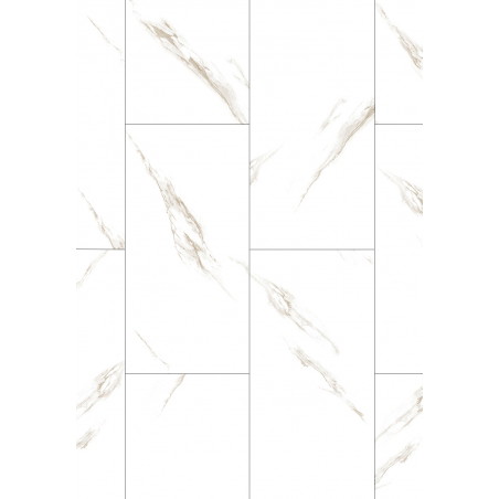 Mexen River White  винилови панели 610 x 305 mm LVT Dryback 2,5 mm, PVC основа, 4 V-Фуга, Jazz White