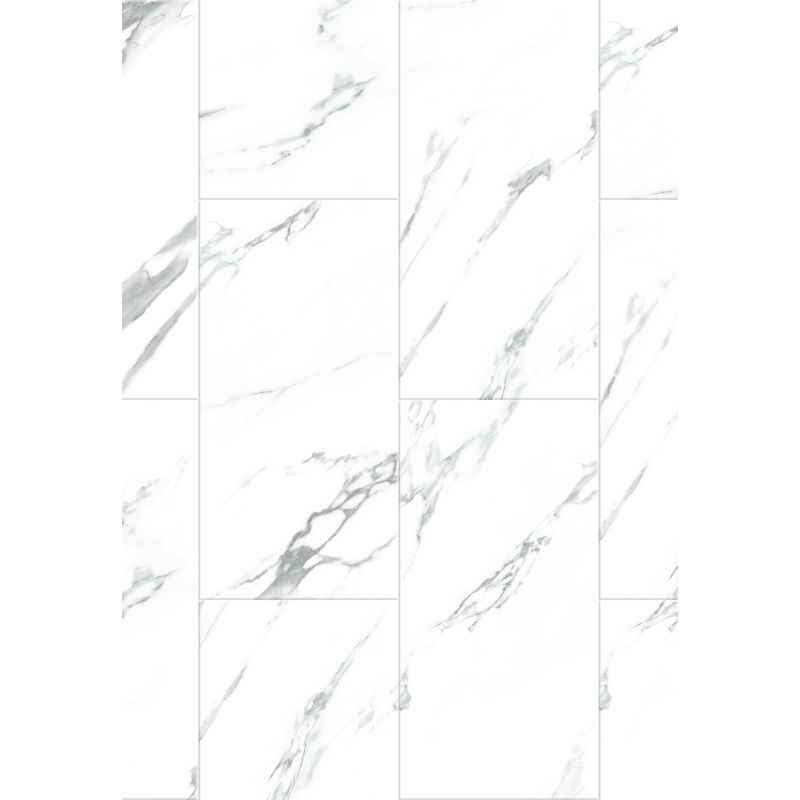 Mexen Glacier White винилови панели 610 x 305 мм LVT Dryback 2,5 мм, основа, 4 V-фуга, Джаз Бял - F1451-0610-305-255-4V1-01