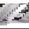Mexen Exo душ кабина с врата 70 x 70 см, прозрачна, хром - 817-070-070-01-00
