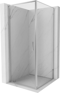 Mexen Exo кабина за душ с панти 90 x 90 cm, прозрачно, хром - 817-090-090-01-00