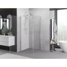Mexen Exo-B отваряема душ кабина 90 x 90 см, прозрачна, хром - 817-090-090-01-00