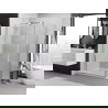 Mexen Exo плъзгаща душ кабина 75 x 70 см, прозрачна, хром - 817-075-070-01-00