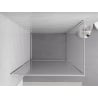 Mexen Exo отваряща се душ кабина 100 x 70 см, прозрачна, хром - 817-100-070-01-00