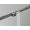 Mexen Exo-S плъзгащи се душ врати 155 см, прозрачен, хром - 8151-155-000-01-00