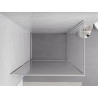 Mexen Exo-B отворяема душ кабина 95 x 90 см, прозрачна, хром - 817-095-090-01-00