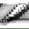 Mexen Exo двойни плъзгащи се душ врати 180 cm, прозрачни, черни - 8152-180-000-70-00