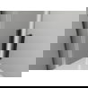 Mexen Exo двойни плъзгащи се душ врати 180 cm, прозрачни, черни - 8152-180-000-70-00