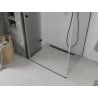 Mexen Lima сгъваема душ кабина 80 x 100 см, прозрачна, черна - 856-080-100-70-00
