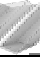 Mexen Exo душ кабина с отваряща се врата 125 x 70 см, прозрачна, хром - 819-125-070-01-00