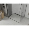 Mexen Lima сгъваема душ кабина 100 x 80 см, прозрачна, черна - 856-100-080-70-00