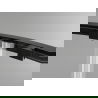 Полукръгла душ кабина Mexen Exo 90 x 90 см, прозрачна, черна - 8132-090-090-70-00