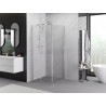 Mexen Exo-S плъзгаща се душ кабина 90 x 90 см, прозрачна, хром - 8151-090-090-01-00