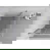 Mexen Exo плъзгаща се душ кабина 90 x 90 cm, прозрачна, хром - 8151-090-090-01-00