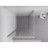 Mexen Exo-S плъзгаща се душ кабина 90 x 90 см, прозрачна, хром - 8151-090-090-01-00